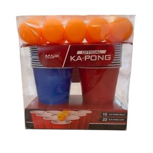 Majik Official Ka-Pong Multiplayer Party Cup Pong Game set